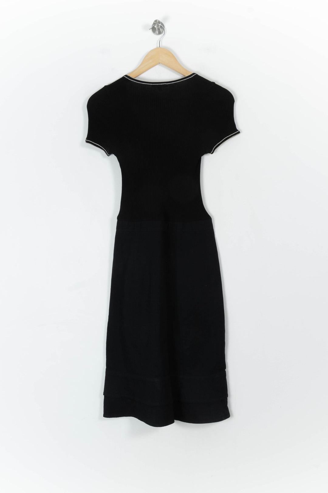 Robe Courte Noire - Taille M/38 de la marque Paule Ka | PARAD107701 - Vendu par Paradigme - Image 4