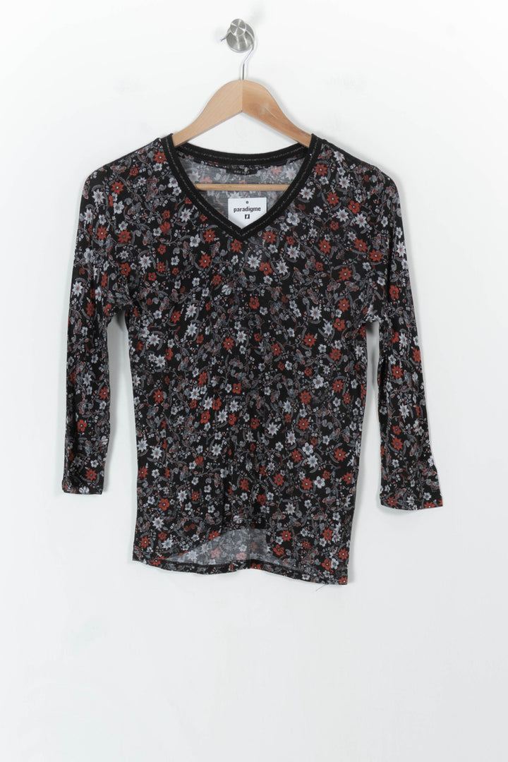 Tee-shirt Noir et Rouge - Taille M/38 de la marque One Step | PARAD107705 - Vendu par Paradigme - Image 2