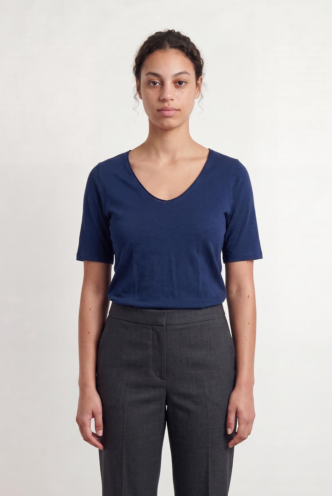 Tee-shirt Bleu - Taille L/40 de la marque Caroll | PARAD107708 - Vendu par Paradigme - Image 1