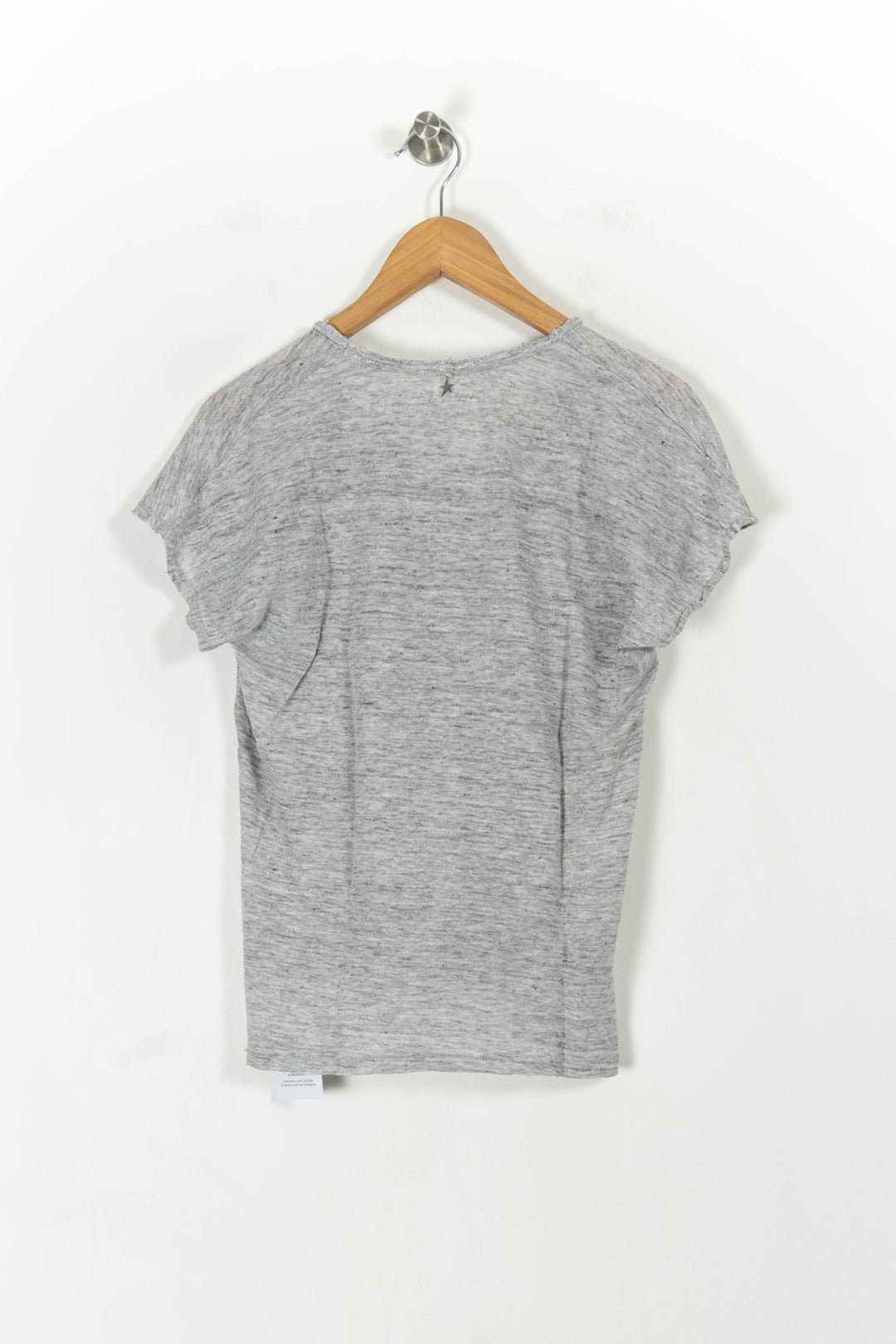 Tee-shirt Gris - Taille M/38 de la marque Sud express | PARAD107712 - Vendu par Paradigme - Image 4