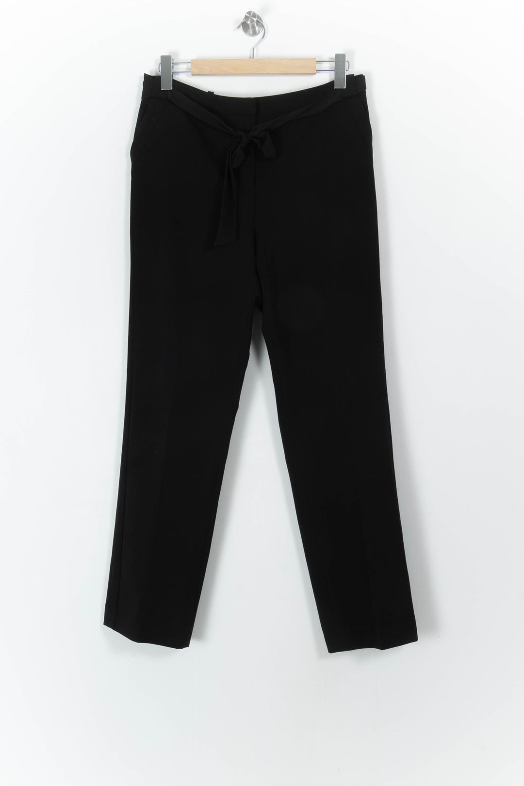 Pantalon Ceinturé Noir - Taille XXL/44 de la marque Maison 123 | PARAD107715 - Vendu par Paradigme - Image 2