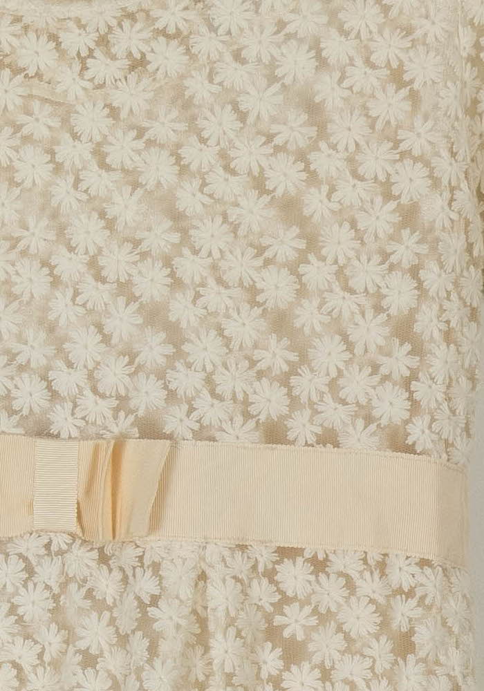 Robe Dentelle Beige - Taille S/36 de la marque Suncoo | PARAD107717 - Vendu par Paradigme - Image 3