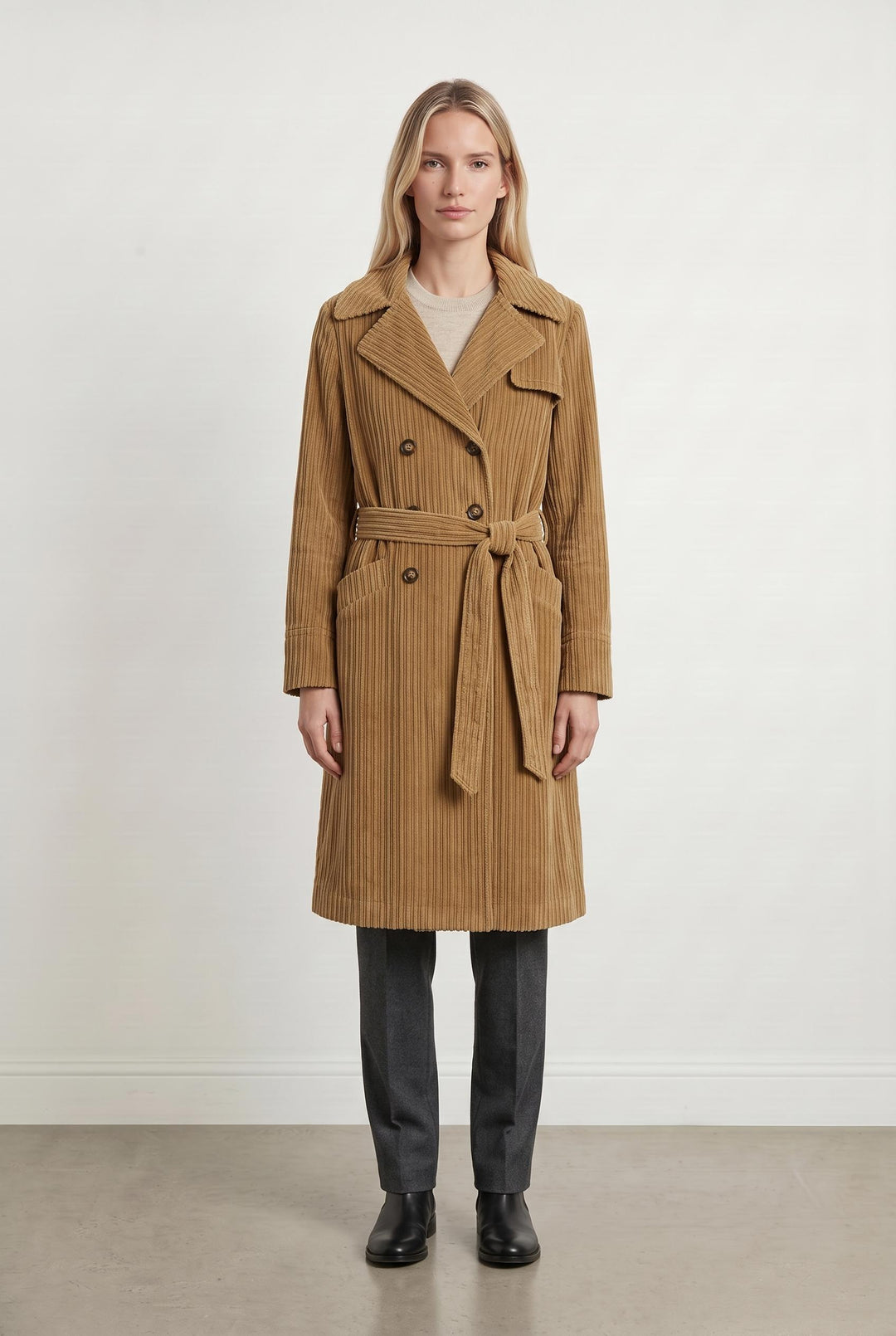 Trench Beige - Taille M/38 de la marque Rouje | PARAD107720 - Vendu par Paradigme - Image 1