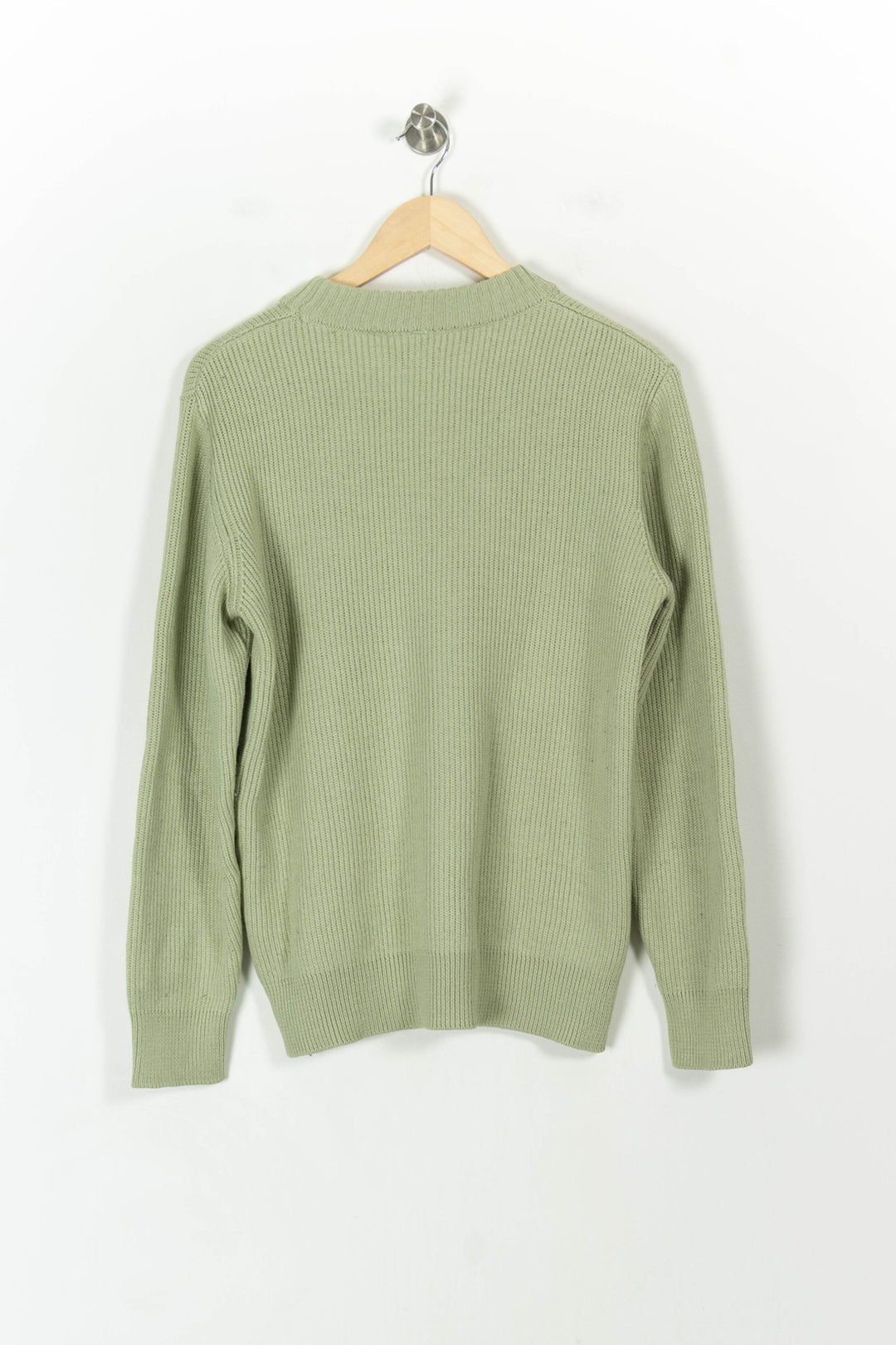 Pull Vert - Taille L/40 de la marque Au Printemps Paris | PARAD107721 - Vendu par Paradigme - Image 4
