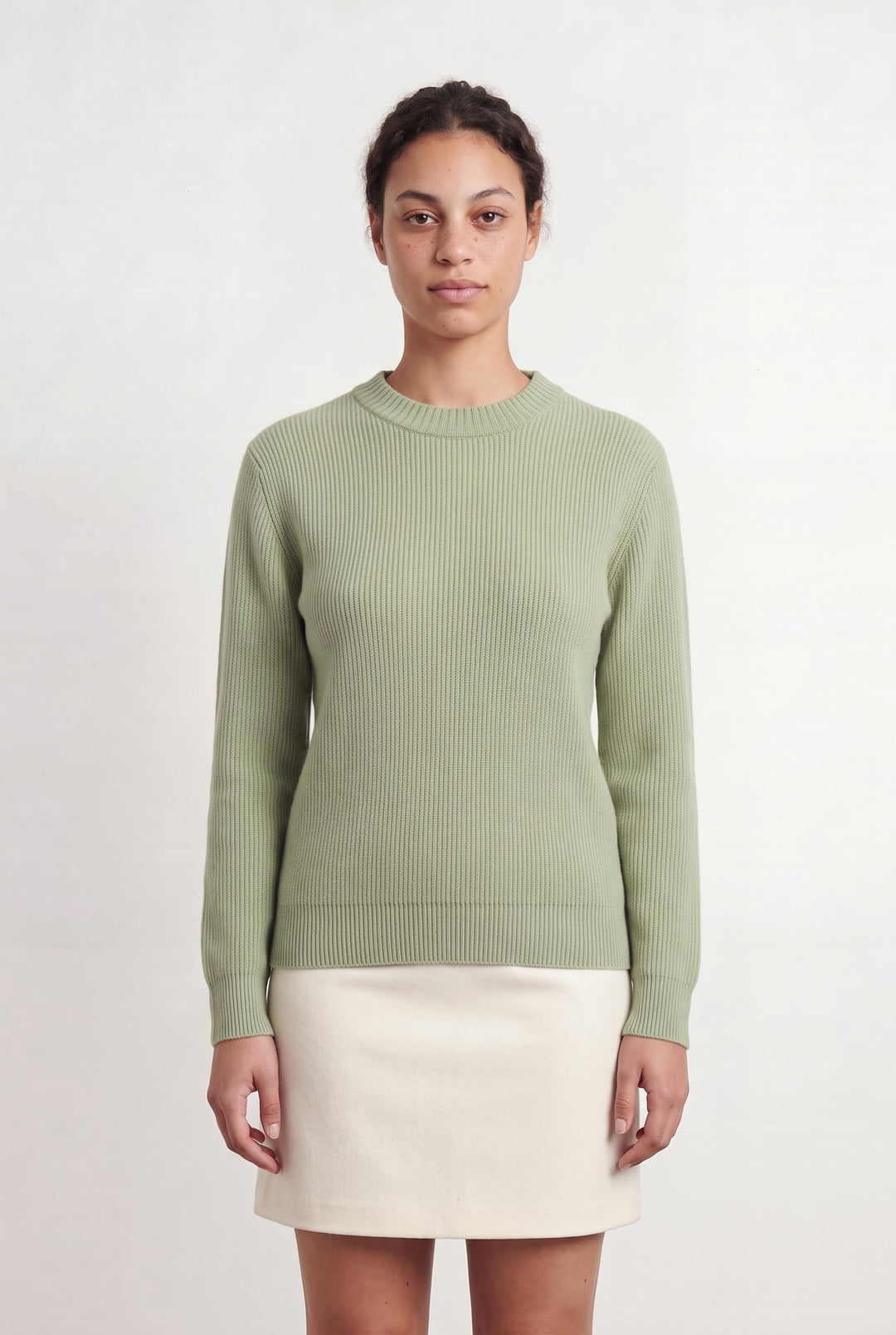 Pull Vert - Taille L/40 de la marque Au Printemps Paris | PARAD107721 - Vendu par Paradigme - Image 1