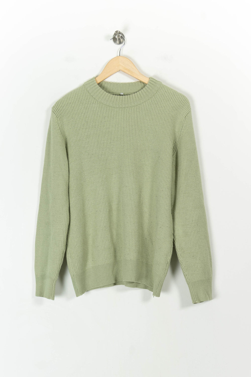 Pull Vert - Taille L/40 de la marque Au Printemps Paris | PARAD107721 - Vendu par Paradigme - Image 2