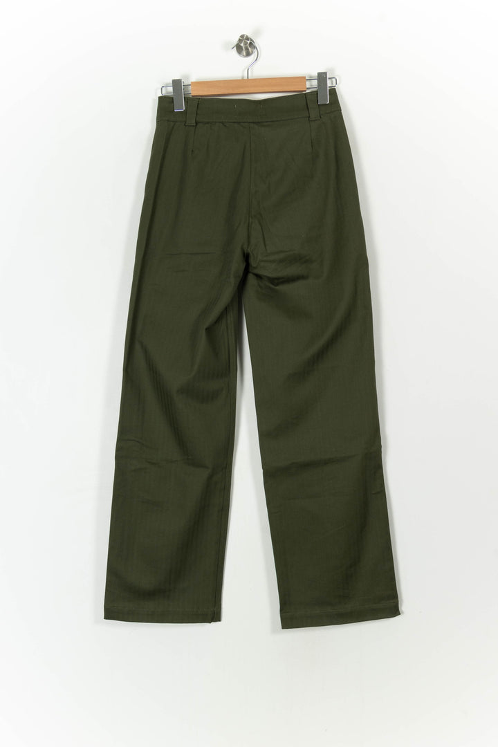 Pantalon Vert - Taille S/36 de la marque Rouje | PARAD107726 - Vendu par Paradigme - Image 4