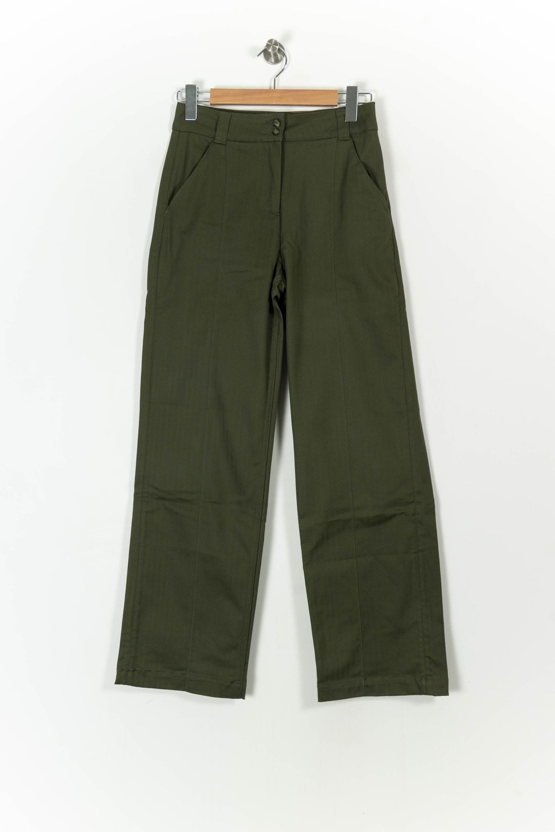 Pantalon Vert - Taille S/36 de la marque Rouje | PARAD107726 - Vendu par Paradigme - Image 2