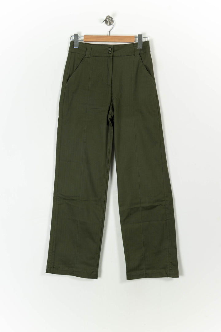 Pantalon Vert - Taille S/36 de la marque Rouje | PARAD107726 - Vendu par Paradigme - Image 2