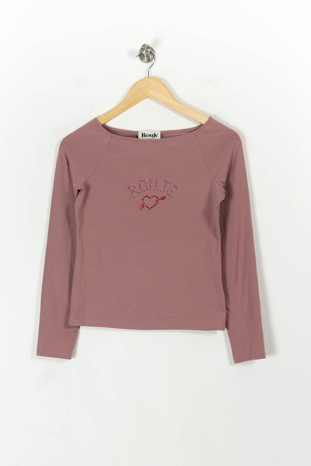 Tshirt Manches Longues Rose - Taille M/38 de la marque Rouje | PARAD107727 - Vendu par Paradigme - Image 2