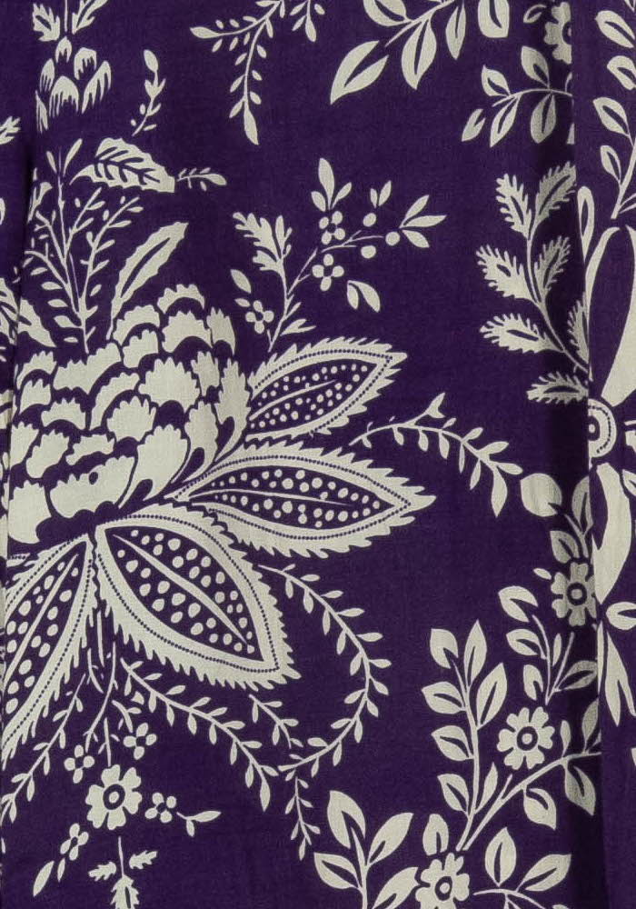 Pantalon Large Violet et Blanc - Taille S/36 de la marque Petite Mendigote | PARAD107734 - Vendu par Paradigme - Image 3