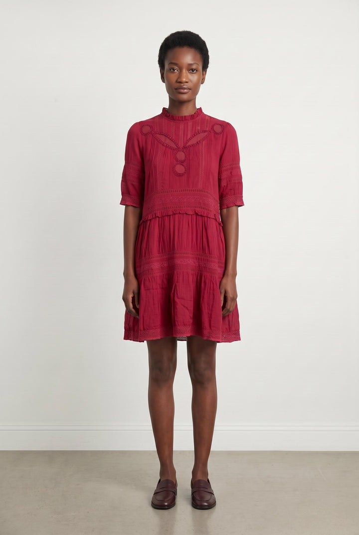 Robe Rose - Taille S/36 de la marque Petite Mendigote | PARAD107735 - Vendu par Paradigme - Image 1