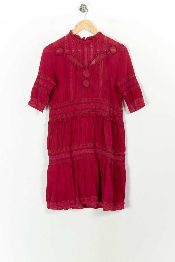 Robe Rose - Taille S/36 de la marque Petite Mendigote | PARAD107735 - Vendu par Paradigme - Image 2