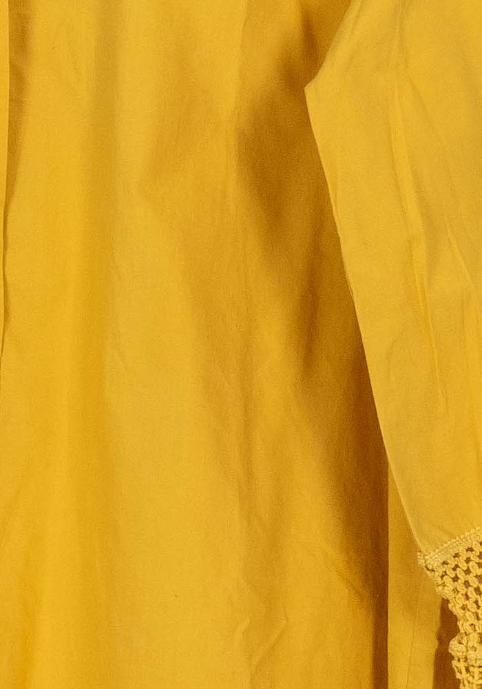 Robe Droite Jaune - Taille S/36 de la marque Petite Mendigote | PARAD107739 - Vendu par Paradigme - Image 3