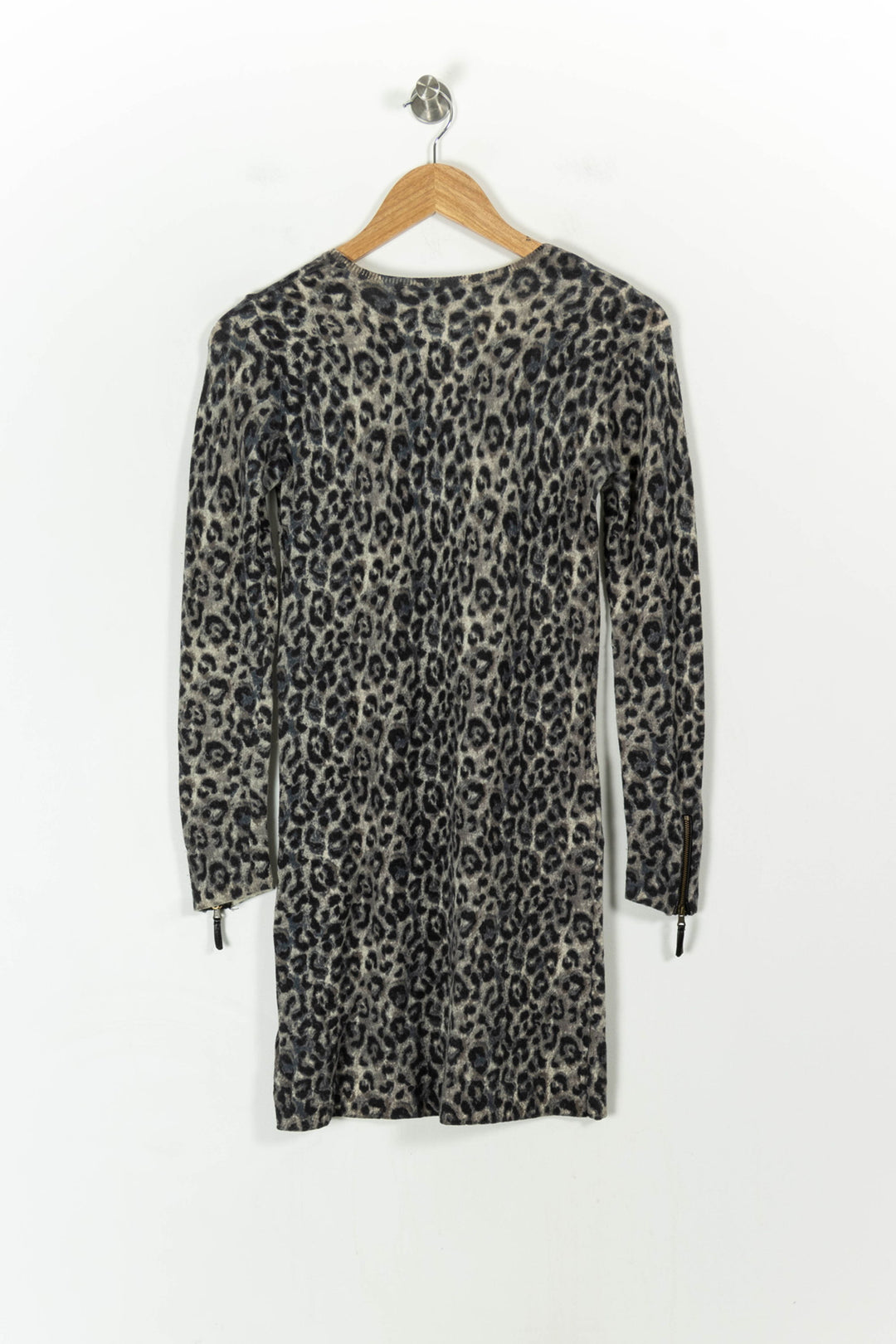 Robe Courte Beige et Noir - Taille S/36 de la marque Gerard Darel | PARAD107749 - Vendu par Paradigme - Image 4