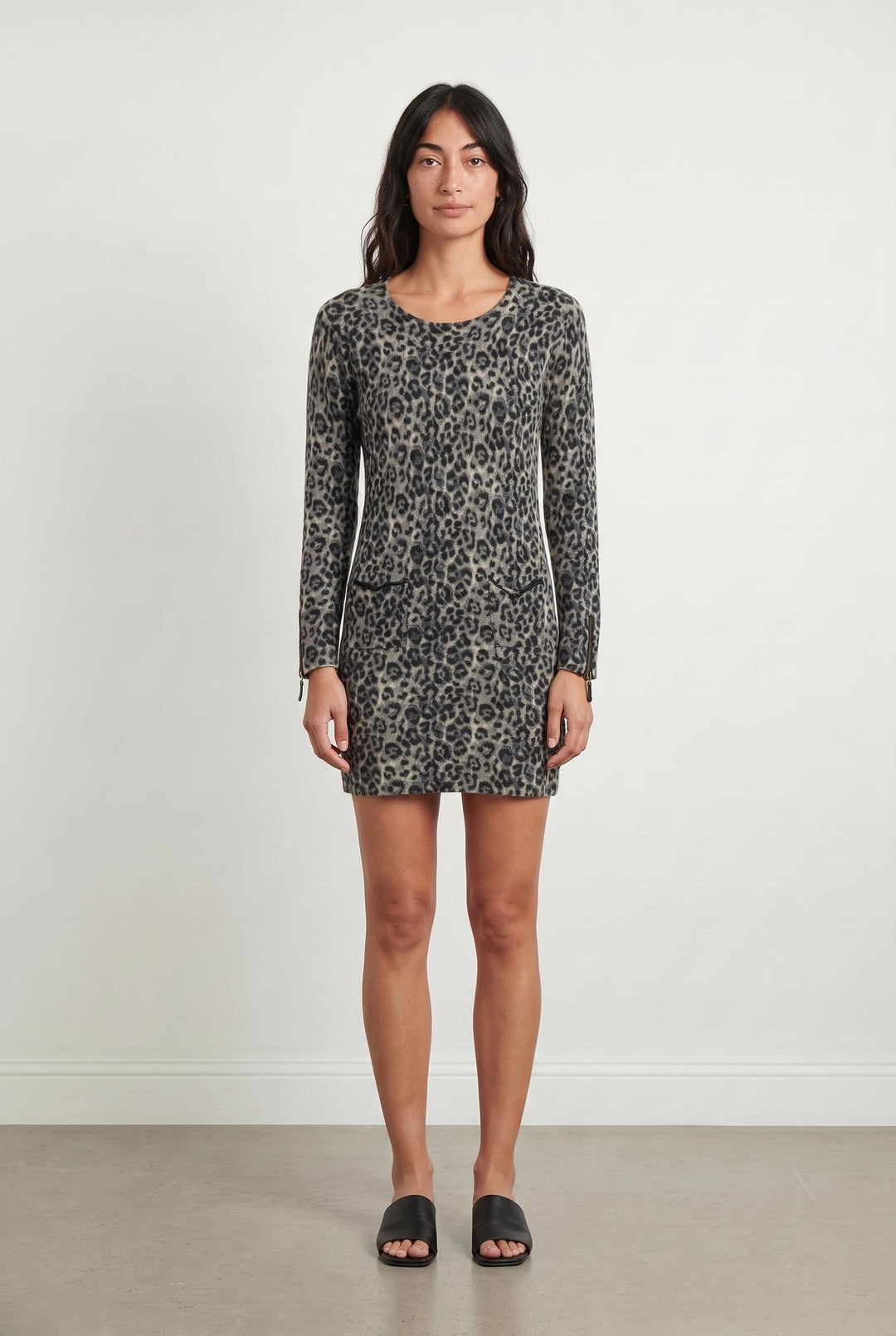 Robe Courte Beige et Noir - Taille S/36 de la marque Gerard Darel | PARAD107749 - Vendu par Paradigme - Image 1