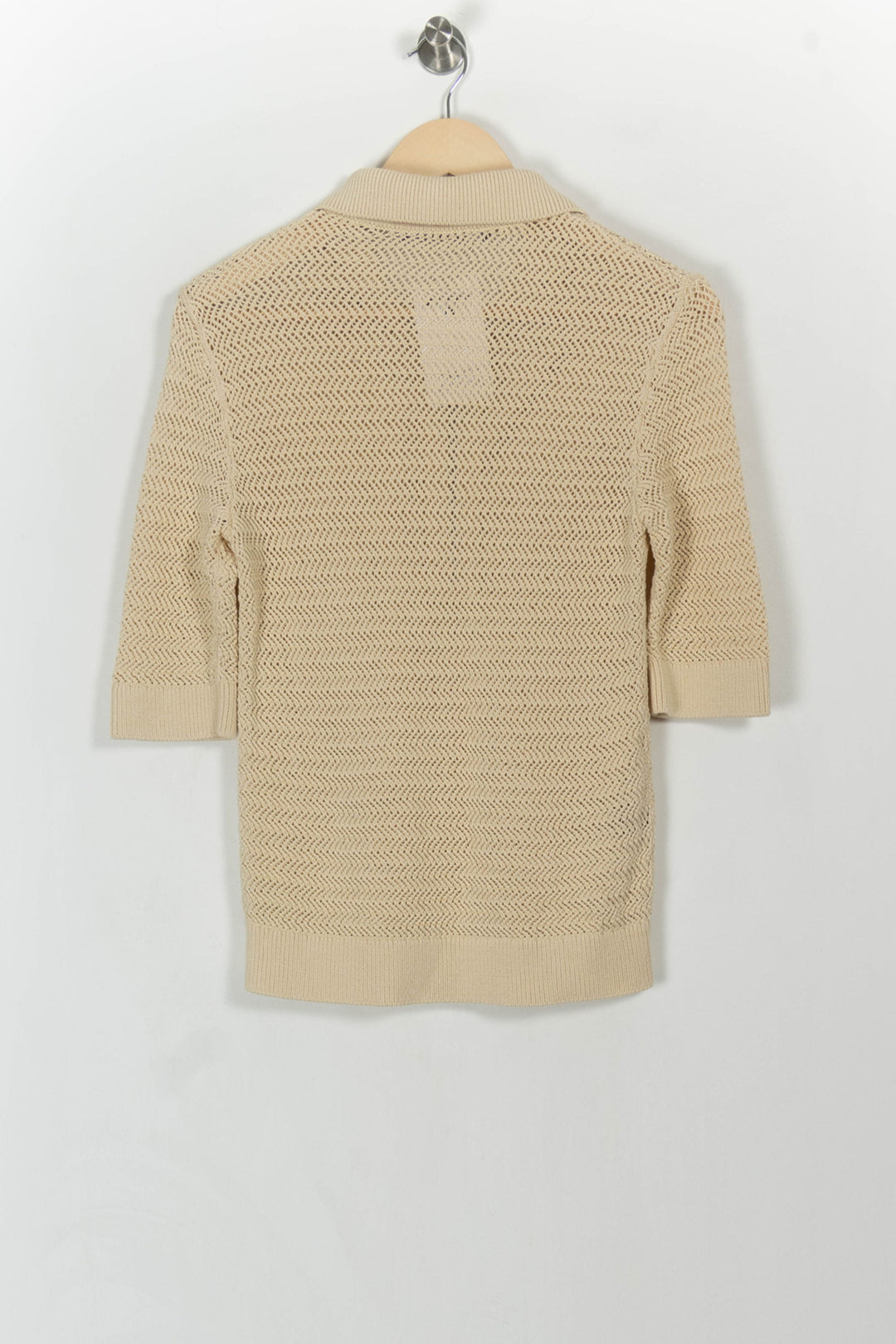 Polo Maille Beige - Taille XL/42 de la marque Comptoir des Cotonniers | PARAD107755 - Vendu par Paradigme - Image 4