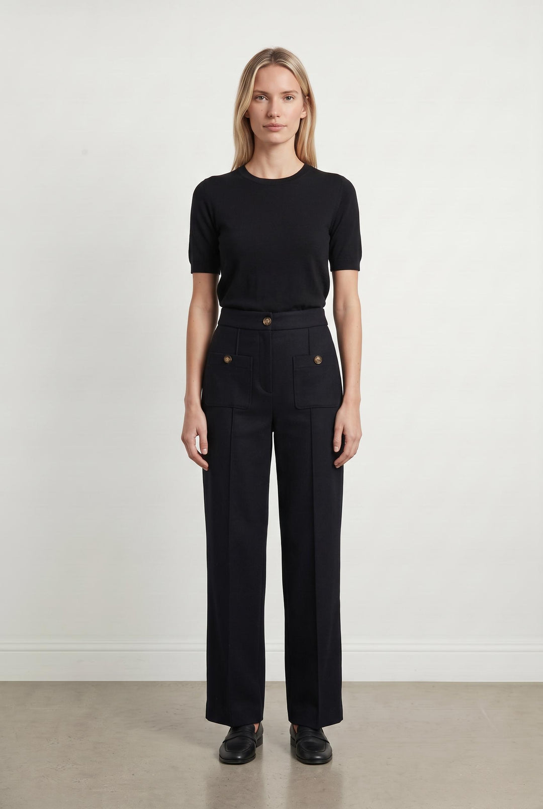 Pantalon Bleu - Taille XS/34 de la marque Sézane | PARAD107758 - Vendu par Paradigme - Image 1