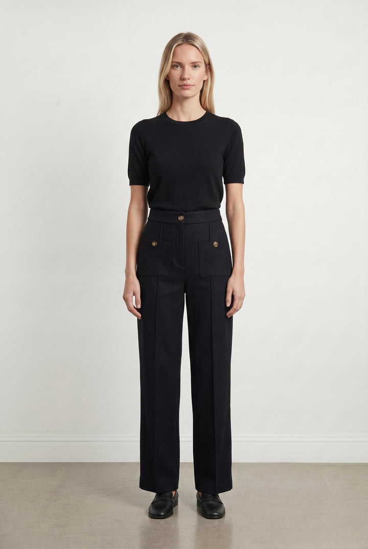 Pantalon Bleu - Taille XS/34 de la marque Sézane | PARAD107758 - Vendu par Paradigme - Image 1