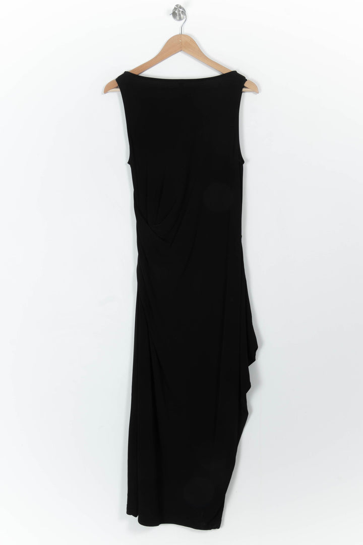 Robe Longue Noire - Taille L/40 de la marque Indies | PARAD107762 - Vendu par Paradigme - Image 4