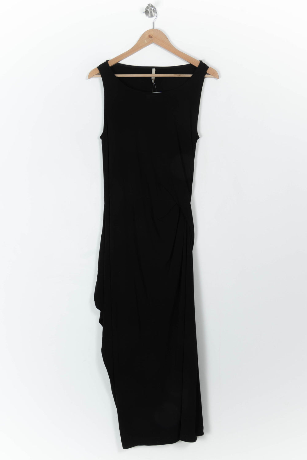 Robe Longue Noire - Taille L/40 de la marque Indies | PARAD107762 - Vendu par Paradigme - Image 2