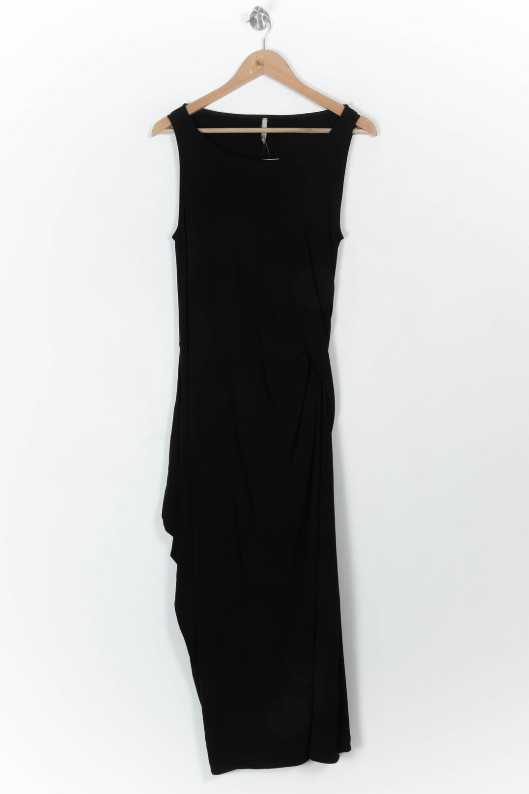Robe Longue Noire - Taille L/40 de la marque Indies | PARAD107762 - Vendu par Paradigme - Image 2