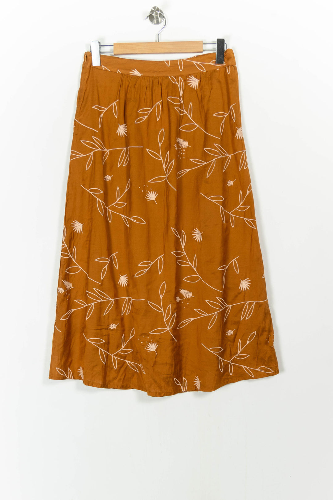 Jupe Longue Orange - Taille L/40 de la marque Des petits hauts | PARAD107766 - Vendu par Paradigme - Image 4