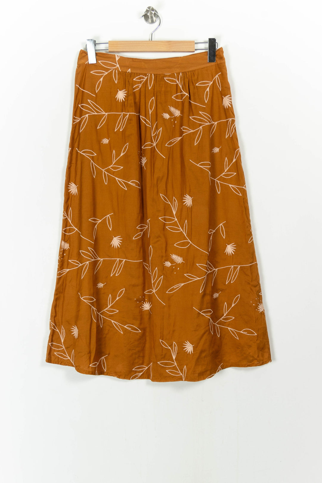 Jupe Longue Orange - Taille L/40 de la marque Des petits hauts | PARAD107766 - Vendu par Paradigme - Image 2