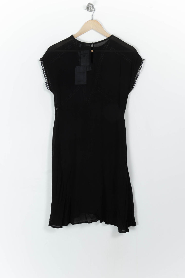 Robe Midi Noire - Taille XS/34 de la marque Suncoo | PARAD107768 - Vendu par Paradigme - Image 4