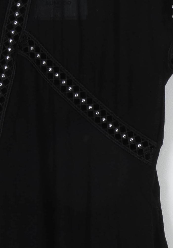 Robe Midi Noire - Taille XS/34 de la marque Suncoo | PARAD107768 - Vendu par Paradigme - Image 3