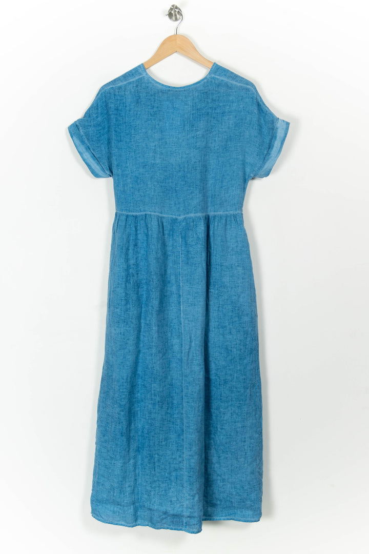 Robe Bleu - Taille S/36 de la marque La Fée Maraboutée | PARAD107771 - Vendu par Paradigme - Image 4