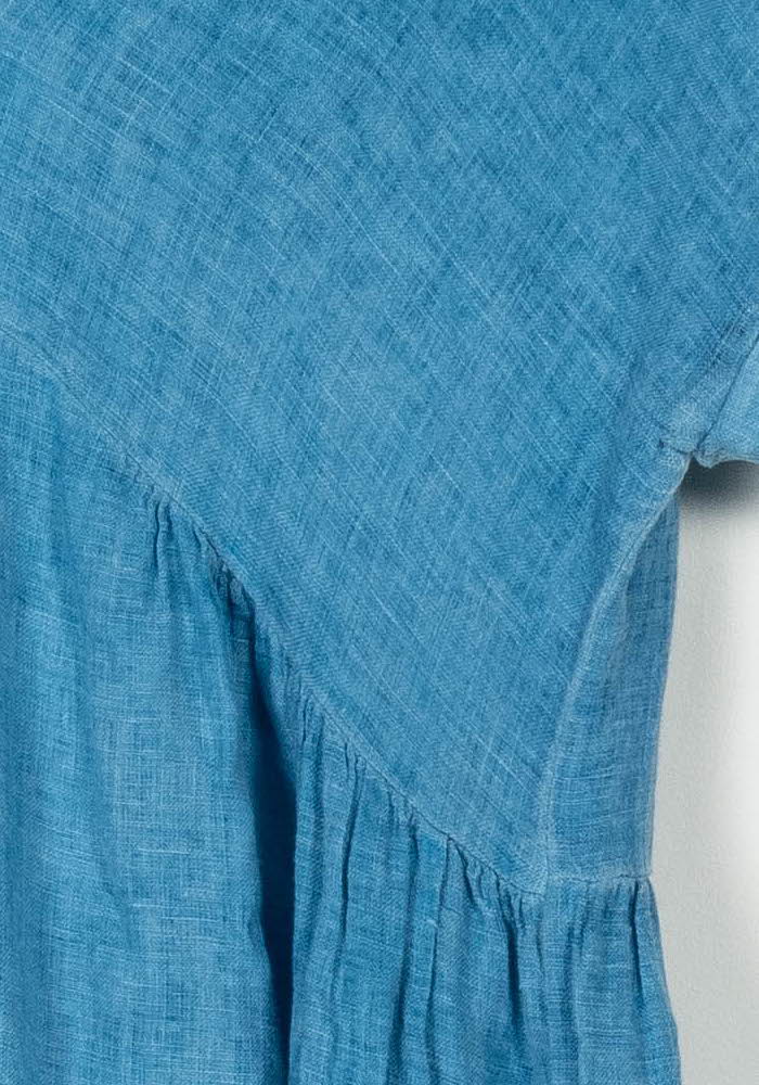 Robe Bleu - Taille S/36 de la marque La Fée Maraboutée | PARAD107771 - Vendu par Paradigme - Image 3