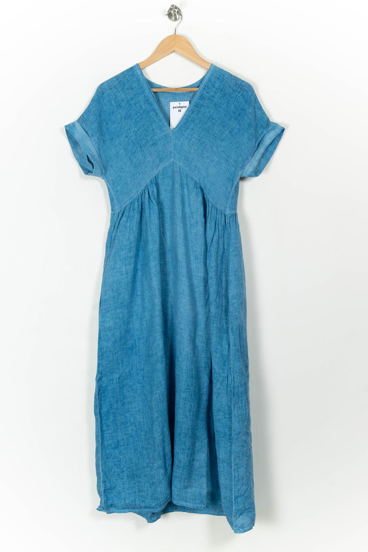 Robe Bleu - Taille S/36 de la marque La Fée Maraboutée | PARAD107771 - Vendu par Paradigme - Image 2