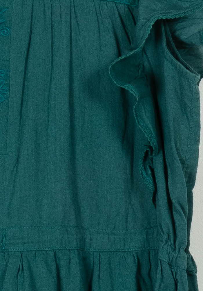 Robe Midi Bleue - Taille M/38 de la marque Louizon | PARAD107773 - Vendu par Paradigme - Image 3