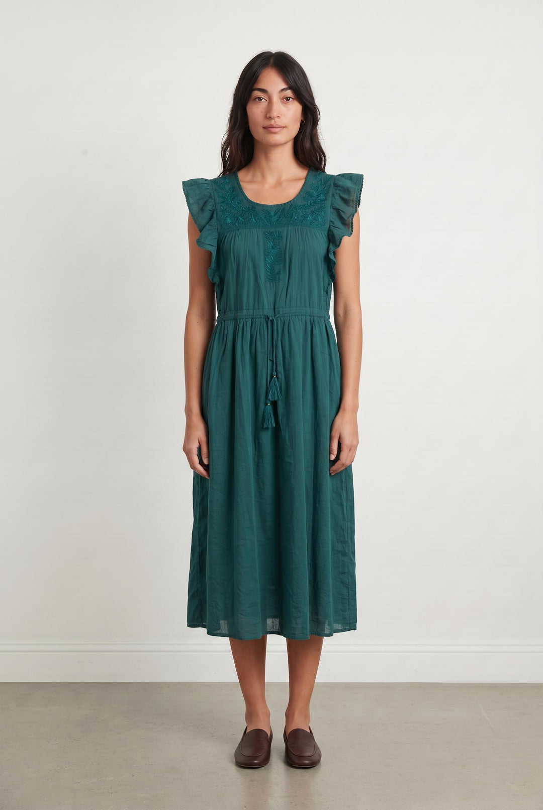 Robe Midi Bleue - Taille M/38 de la marque Louizon | PARAD107773 - Vendu par Paradigme - Image 1