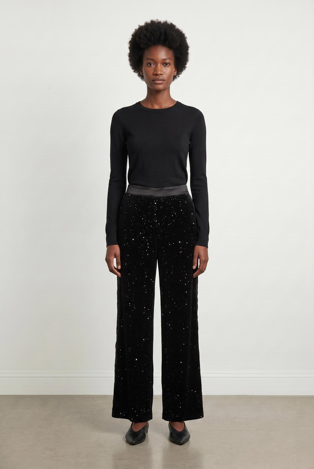 Pantalon Noir - Taille M/38 de la marque Imprevu | PARAD107777 - Vendu par Paradigme - Image 1