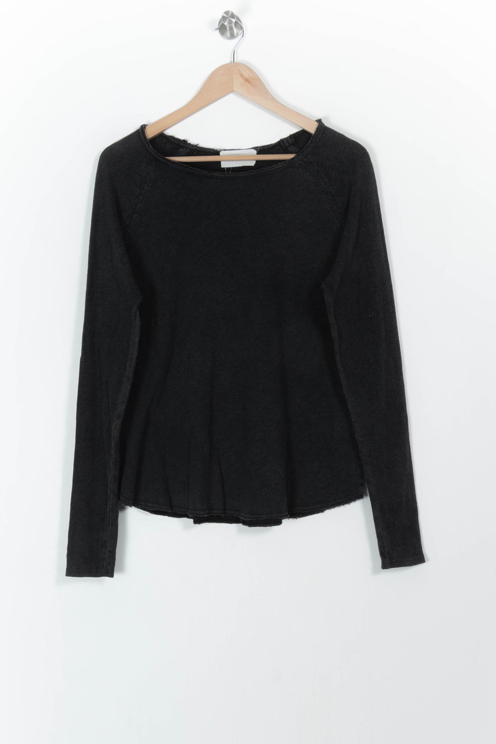 Tee-shirt Manches Longues Noir - Taille M/38 de la marque American Vintage | PARAD107780 - Vendu par Paradigme - Image 2