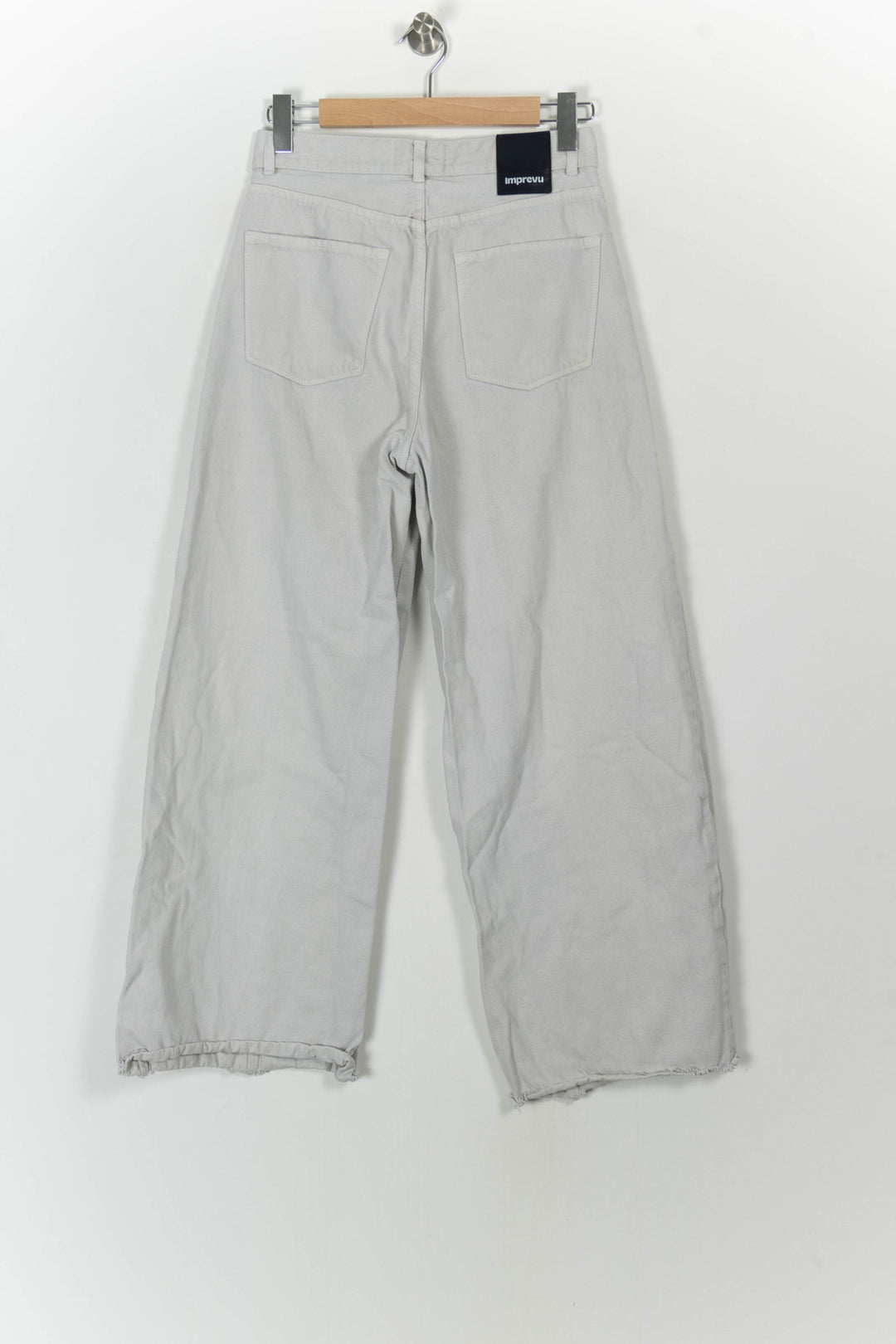 Jean Large Gris - Taille M/38 de la marque Imprevu | PARAD107784 - Vendu par Paradigme - Image 4