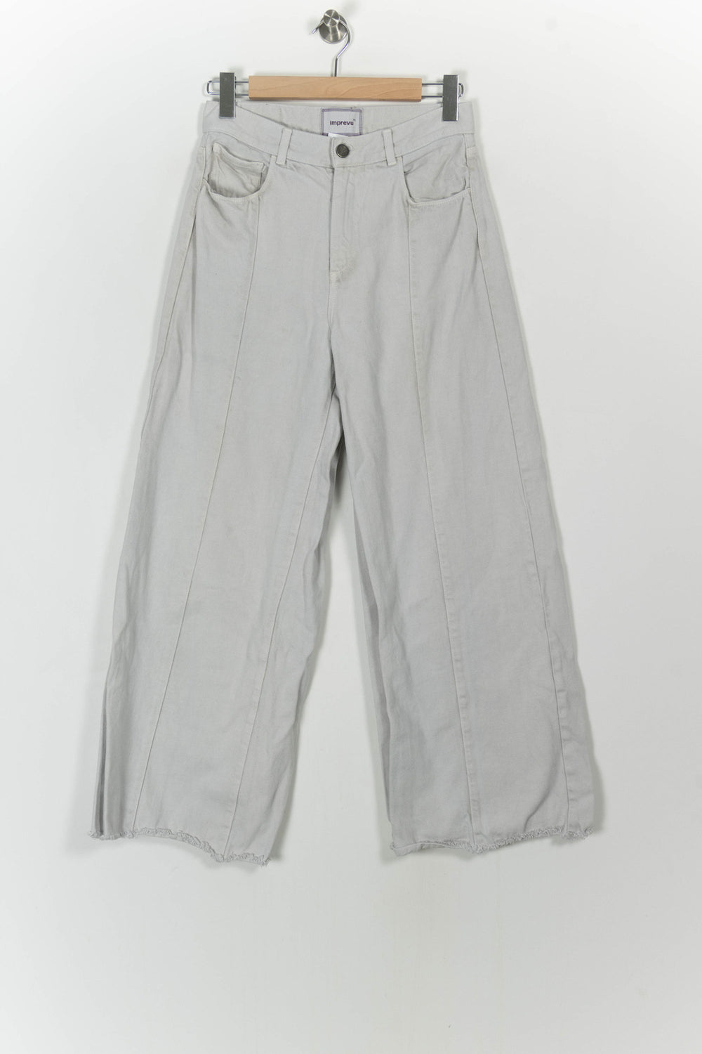 Jean Large Gris - Taille M/38 de la marque Imprevu | PARAD107784 - Vendu par Paradigme - Image 2
