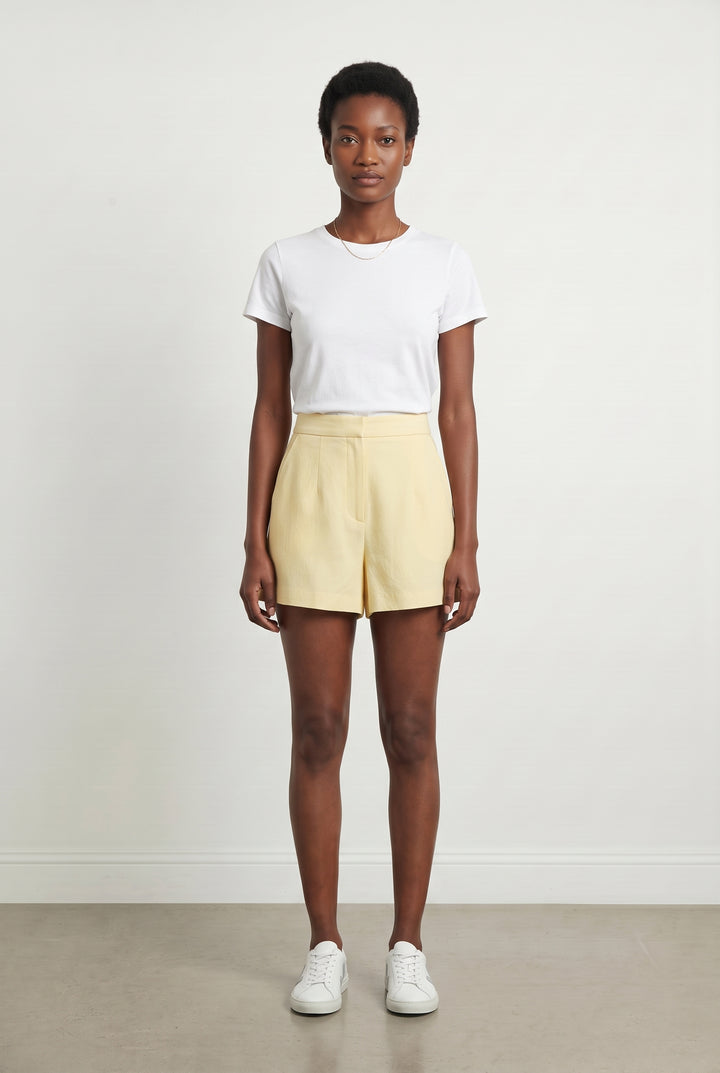 Short Jaune - Taille M/38 de la marque Kookai | PARAD107785 - Vendu par Paradigme - Image 1