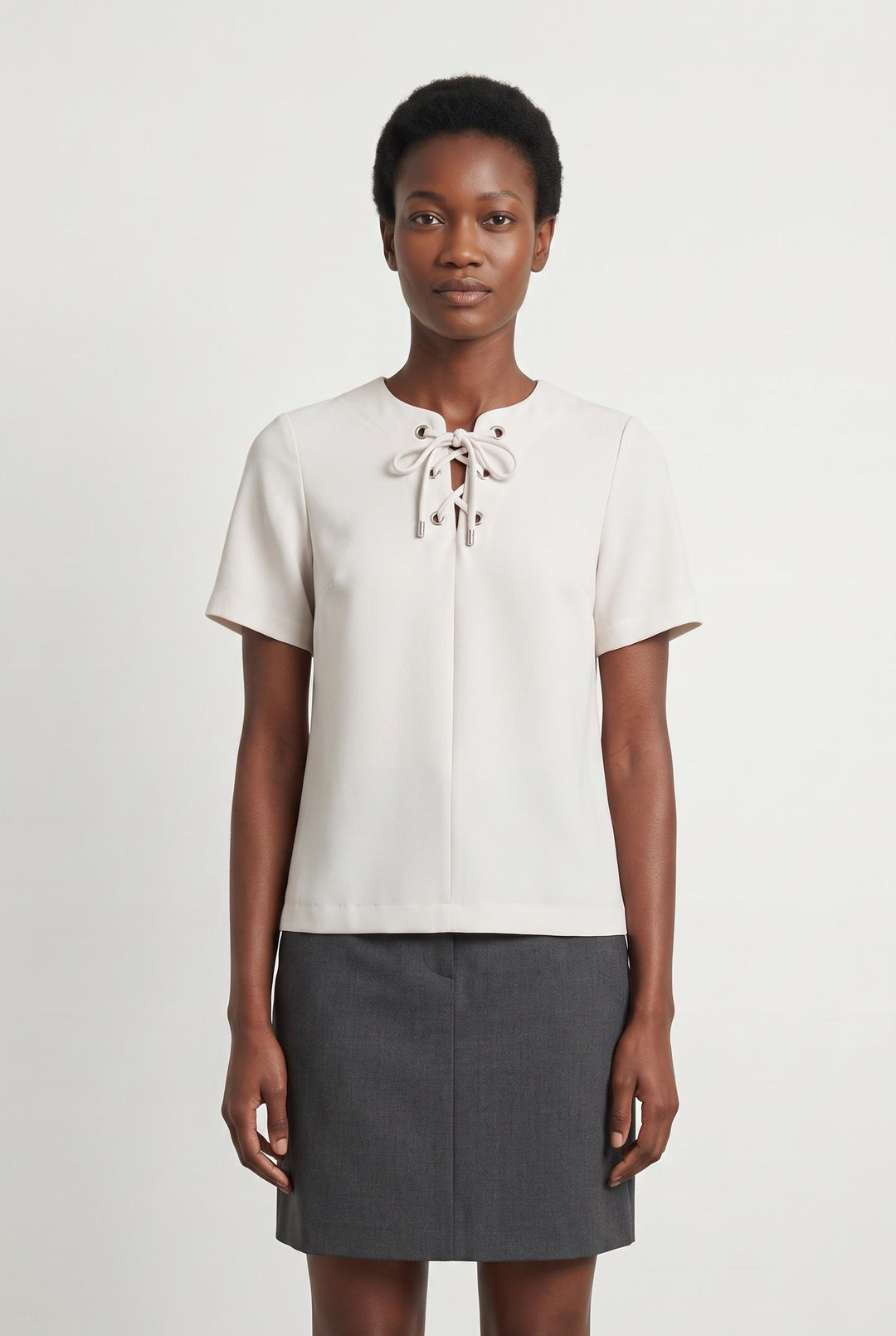 Blouse Blanche - Taille M/38 de la marque Claudie Pierlot | PARAD107788 - Vendu par Paradigme - Image 1