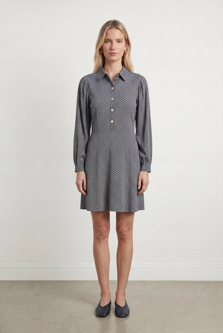 Robe Chemise Bleue - Taille M/38 de la marque Petite Mendigote | PARAD107800 - Vendu par Paradigme - Image 1