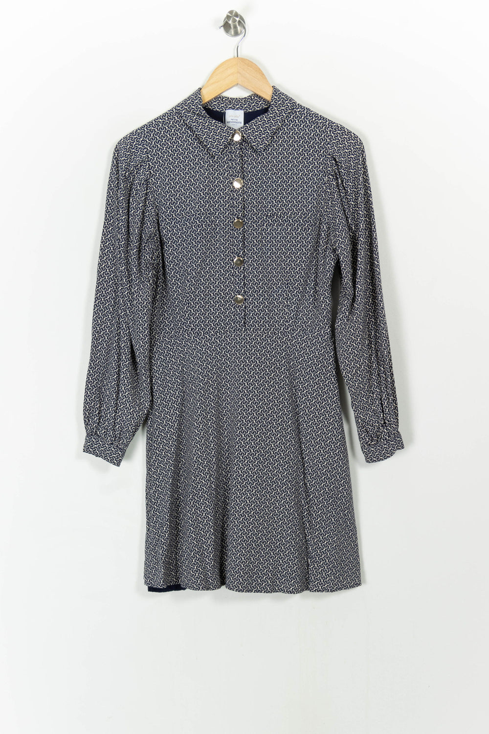 Robe Chemise Bleue - Taille M/38 de la marque Petite Mendigote | PARAD107800 - Vendu par Paradigme - Image 2