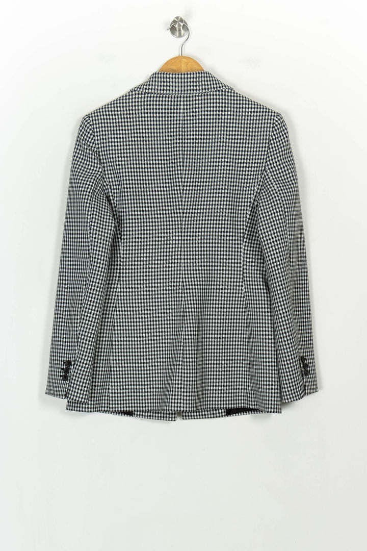 Veste Tailleur Noire et Blanche - Taille M/38 de la marque Maje | PARAD107802 - Vendu par Paradigme - Image 5