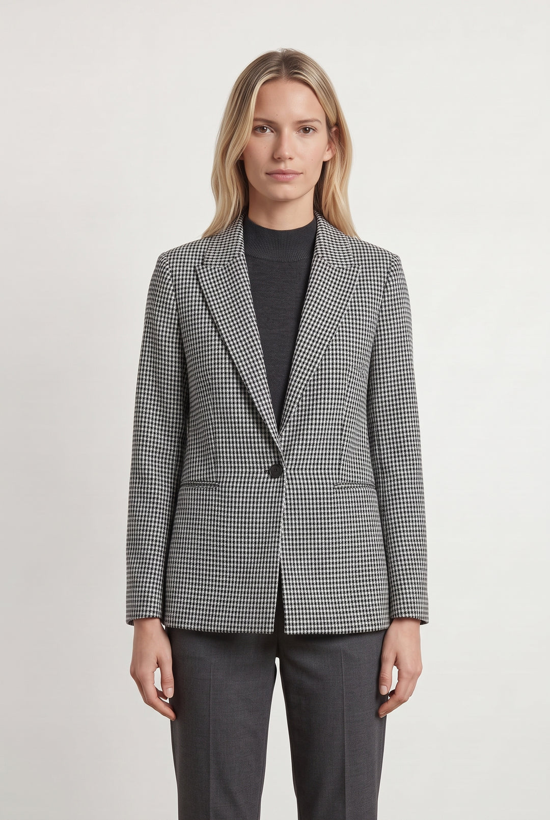 Veste Tailleur Noire et Blanche - Taille M/38 de la marque Maje | PARAD107802 - Vendu par Paradigme - Image 1