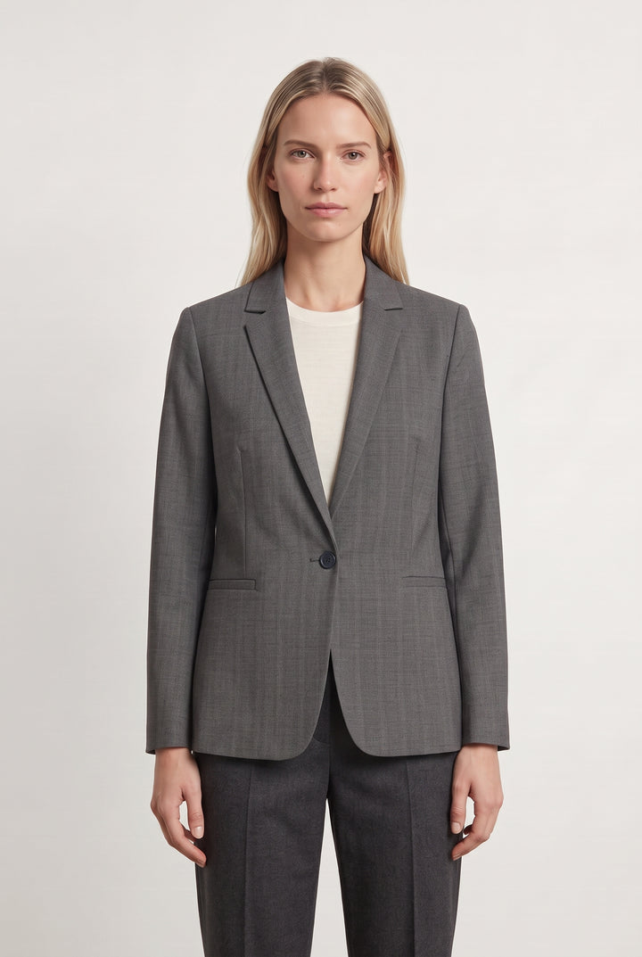 Veste Grise - Taille M/38 de la marque ZAPA | PARAD107803 - Vendu par Paradigme - Image 1