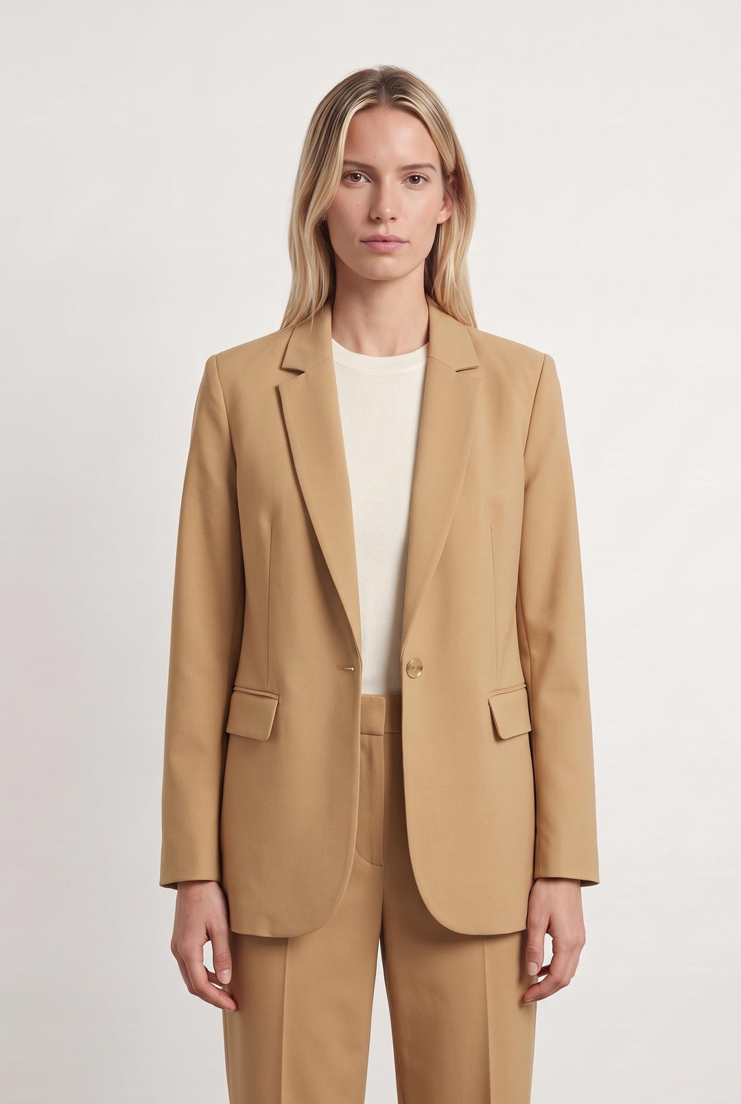 Blazer Beige - Taille M/38 de la marque ZAPA | PARAD107804 - Vendu par Paradigme - Image 1