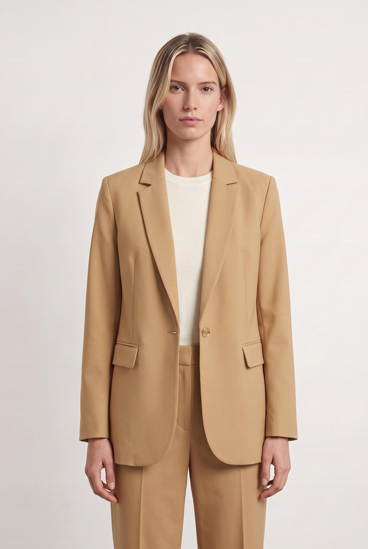 Blazer Beige - Taille M/38 de la marque ZAPA | PARAD107804 - Vendu par Paradigme - Image 1