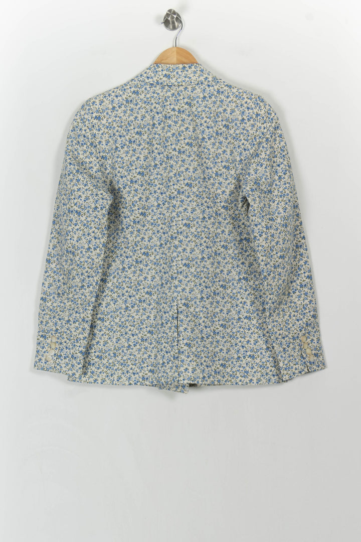 Blazer Bleu et Blanc - Taille S/36 de la marque Sézane | PARAD107805 - Vendu par Paradigme - Image 4