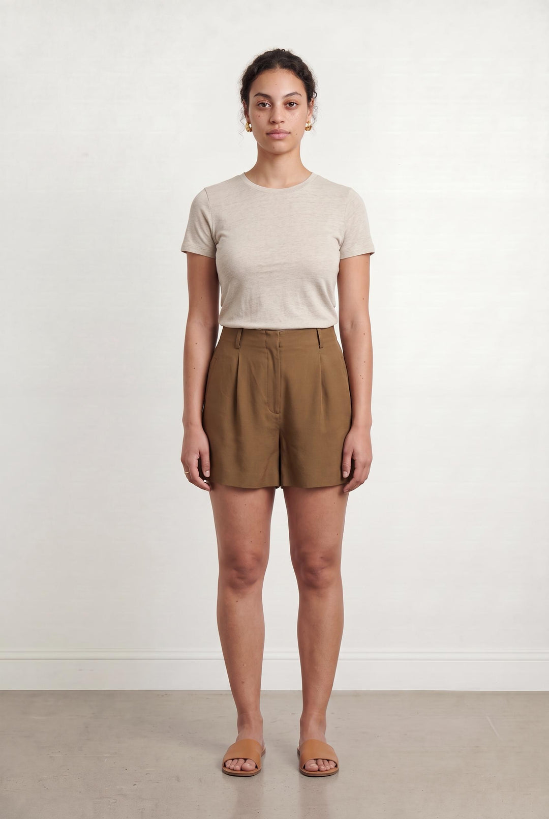 Short Beige - Taille L/40 de la marque Sézane | PARAD107806 - Vendu par Paradigme - Image 1